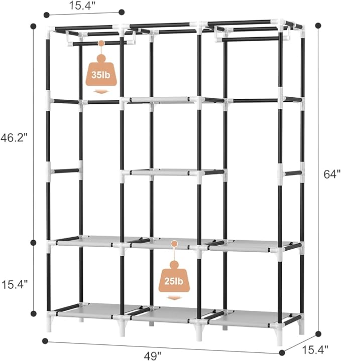 ORGANIZADOR DE ROPA GRANDE 88130